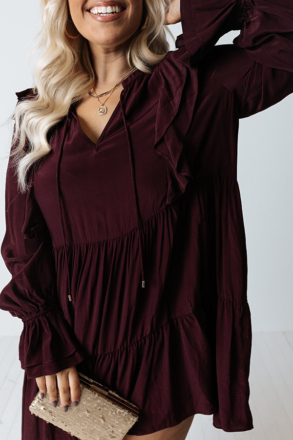 Reminisce With Me Babydoll Dress Curves Image - 2