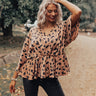 Chic Stomping Grounds Leopard Top in Mocha Image - 1