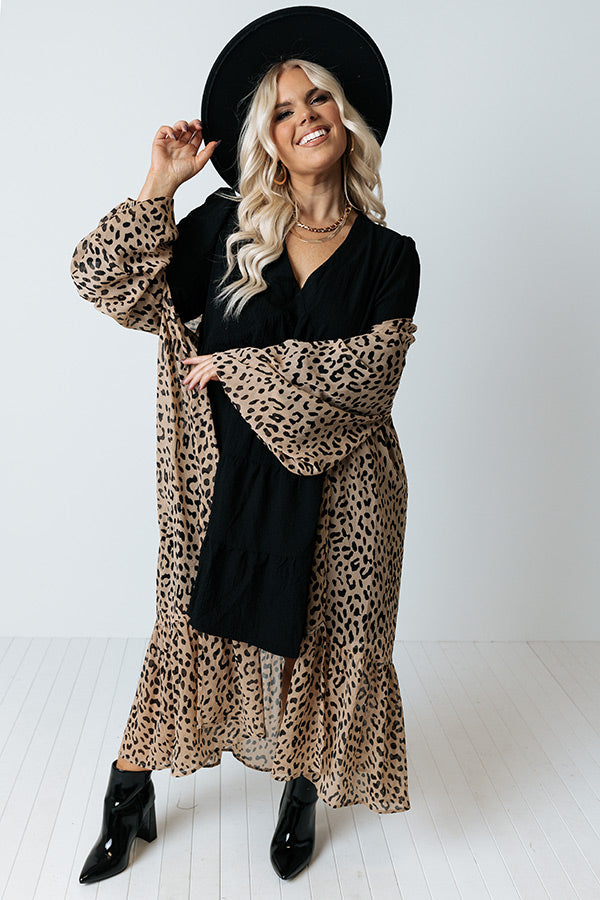 Beyond Blessed Babydoll Dress In Black Curves Image - 2