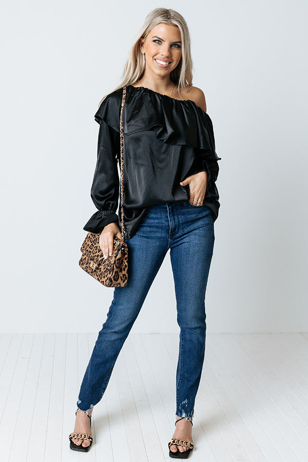 Serving Up Sass Top In Black Image - 5