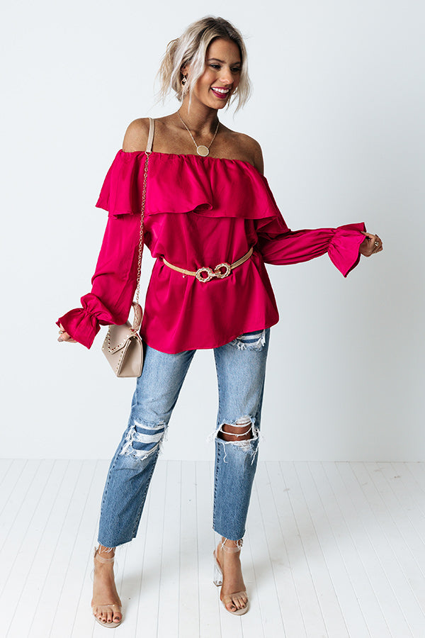 Serving Up Sass Top In Raspberry Image - 5