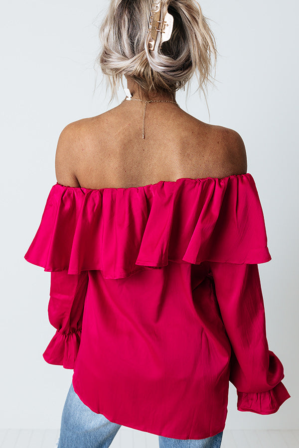 Serving Up Sass Top In Raspberry Image - 4