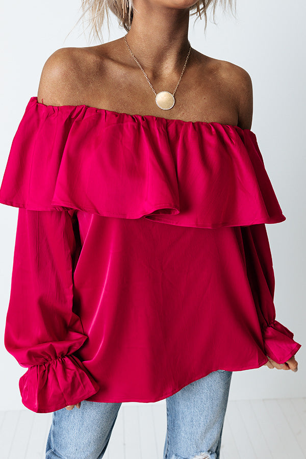 Serving Up Sass Top In Raspberry Image - 3