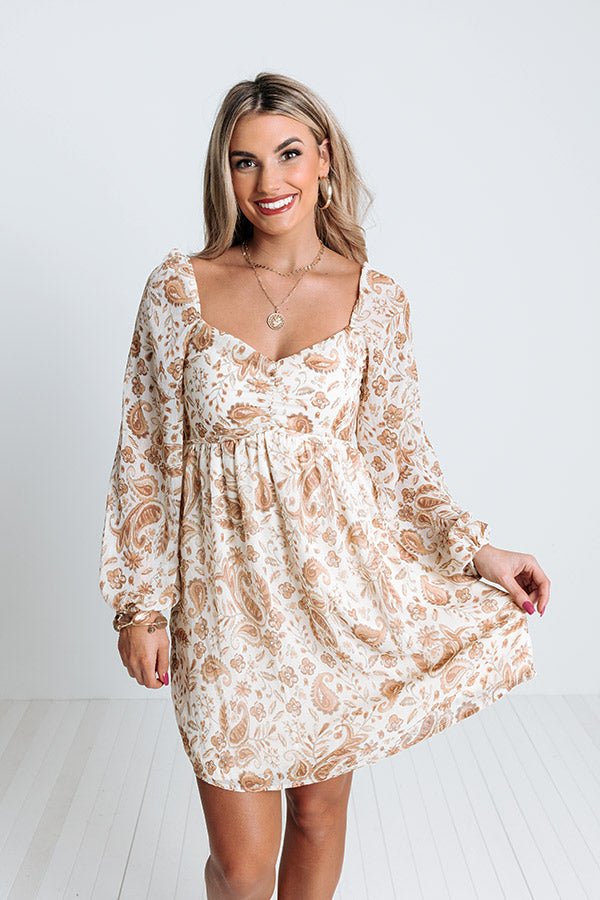 Smile And Alm Paisley Dress Image - 2