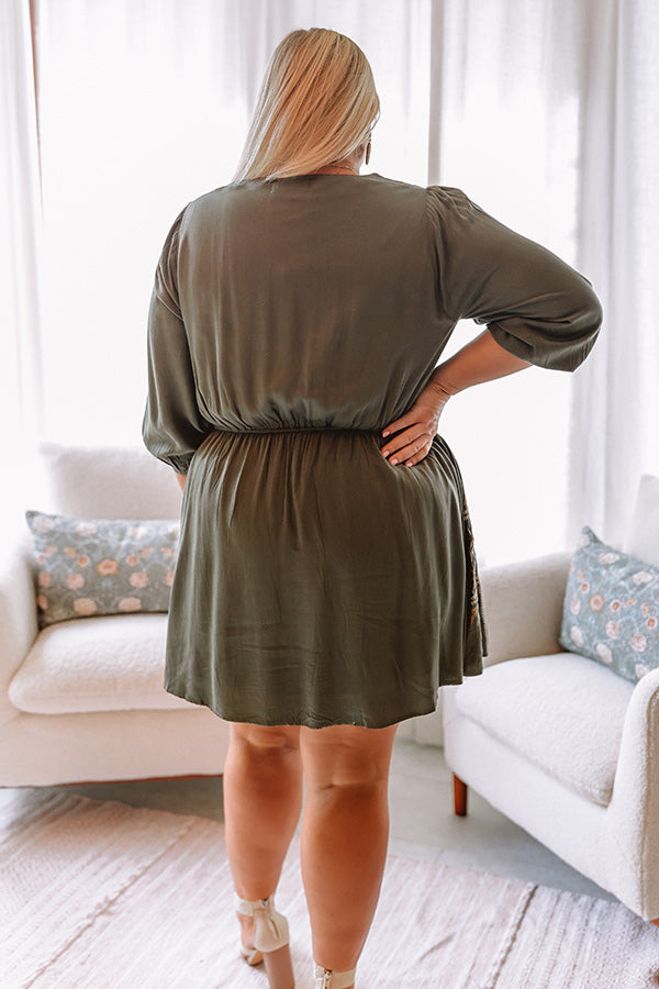 Unofficial Plans Embroidered Dress Curves Image - 4