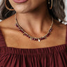 Tucked Away Necklace In Merlot Image - 1