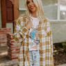 Flannel Fave Button Up In Yellow Image - 1