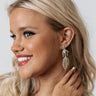 Flowing Champagne Earrings Image - 1
