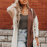 Release Your Worries Cardigan In Mocha Image - 1