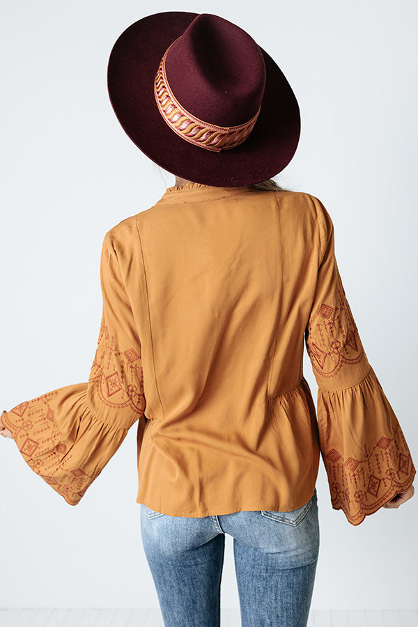 Beyond Blessed Embroidered Shift Top Image - 5