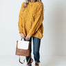 Winter Whims Knit Sweater In Mustard Image - 1
