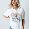 American Rodeo Oversized Graphic Tee Image - 1
