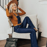The Lizabeth Flare Overalls Image - 1