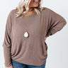 Park Slope Shift Top In Dusty Purple Curves Image - 1