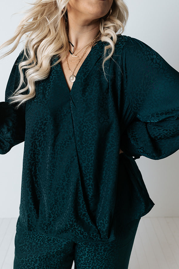 No Secrets Leopard Top Curves Image - 3