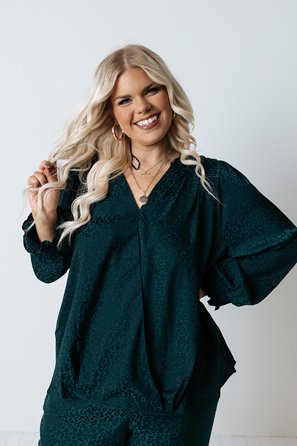 No Secrets Leopard Top Curves Image - 5