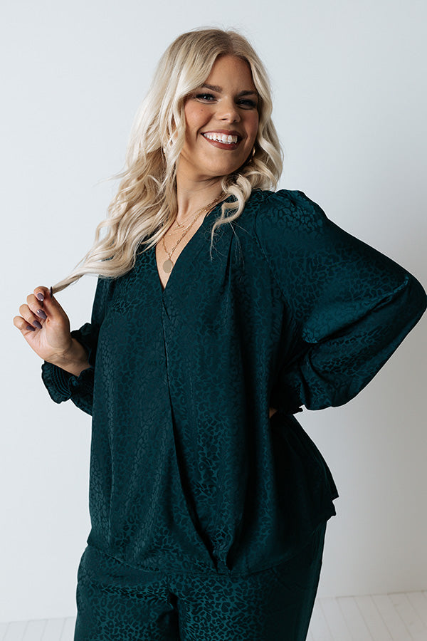 No Secrets Leopard Top Curves Image - 4