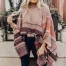 Cuddle Down Poncho In Heirloom Lilac Image - 1