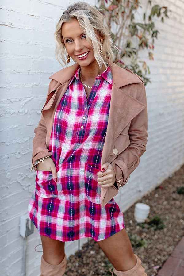 Deciding Factor Plaid Dress Image - 1