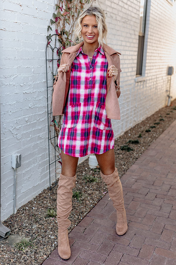 Deciding Factor Plaid Dress Image - 2