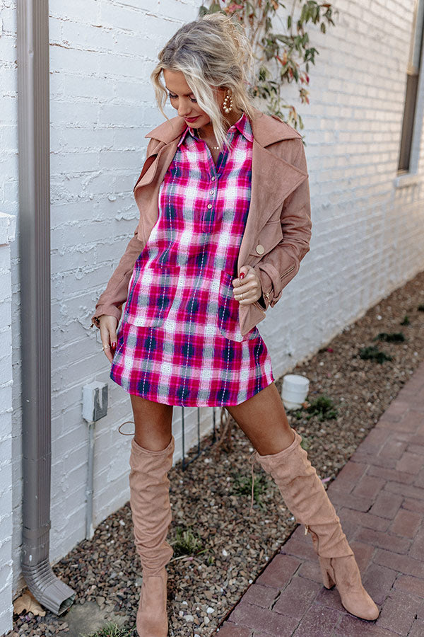 Deciding Factor Plaid Dress Image - 3