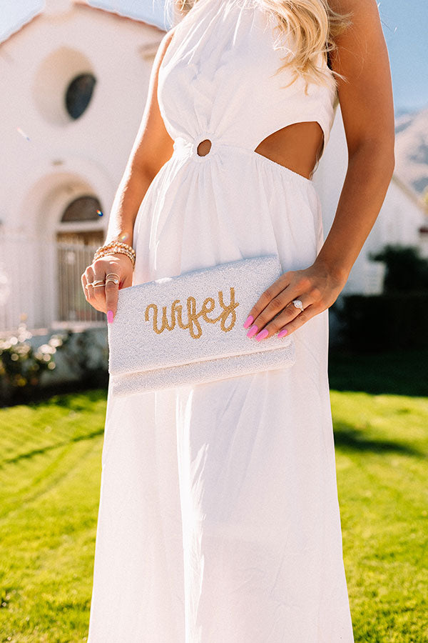 Wifey Beaded Clutch Image - 1