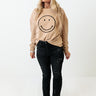 Kind Smile Sweatshirt In Iced Latte Image - 1