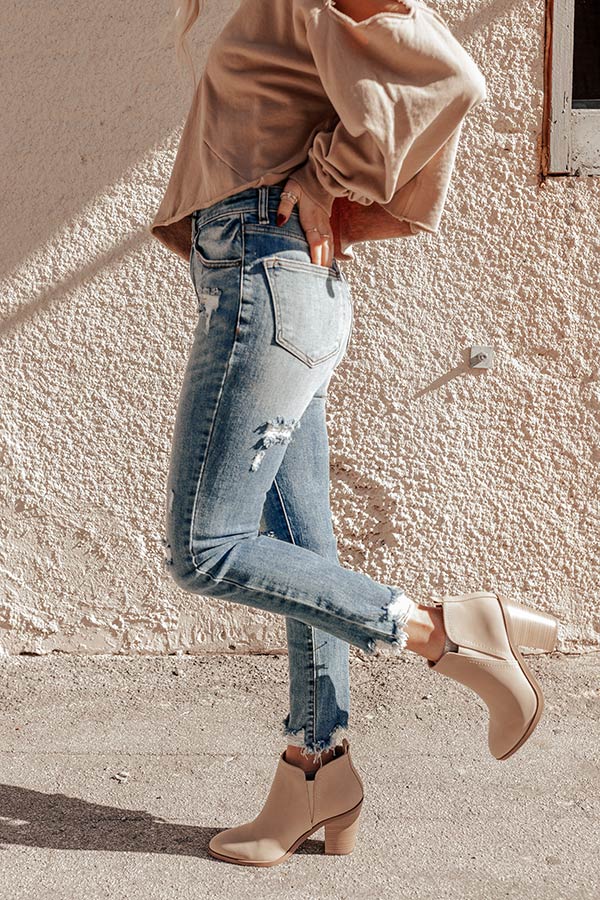 Risen The Starling High Waist Distressed Skinny Image - 2