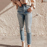 Risen The Starling High Waist Distressed Skinny Image - 1