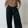 The Barrett High Waist Pants In Black Curves Image - 1