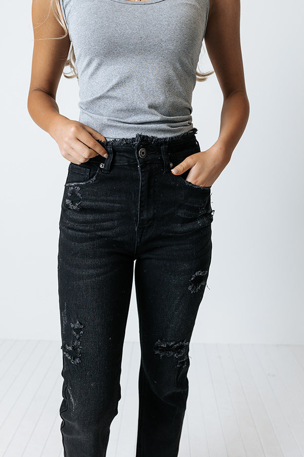 Risen The Gibby High Waist Distressed Jean Image - 5