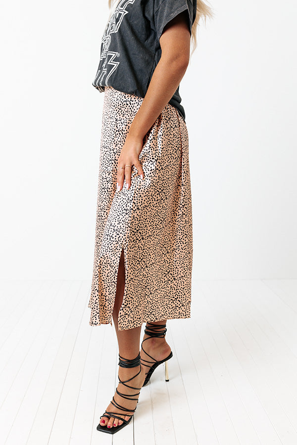 The Envy Cheetah Print Skirt Image - 4