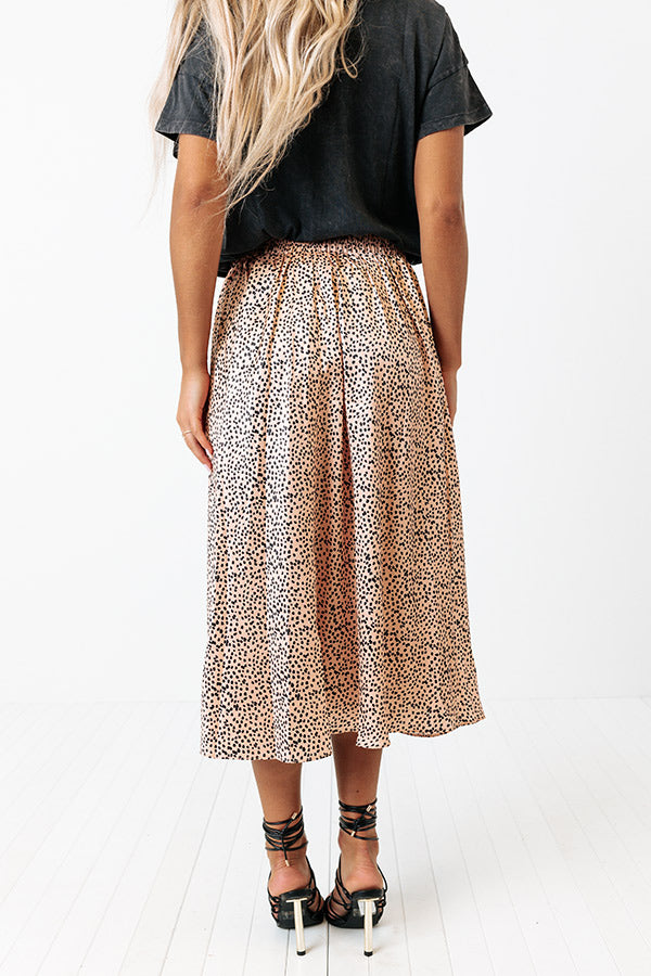 The Envy Cheetah Print Skirt Image - 3