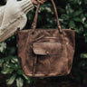 Never Complicated Faux Leather Tote Image - 1