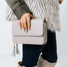 Just In Time Faux Leather Purse In Birch Image - 1