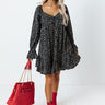 Chance At Love Babydoll Dress In Black Image - 1