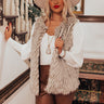 Snowy Nights Fur Vest Image - 1
