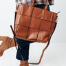 Keep It High Profile Faux Leather Tote In Maple Image - 1