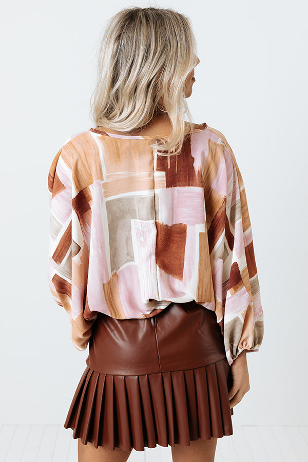 Fashion Haul Top in Iced Latte Image - 4