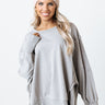 Never Complicated Sweatshirt In Grey Image - 1