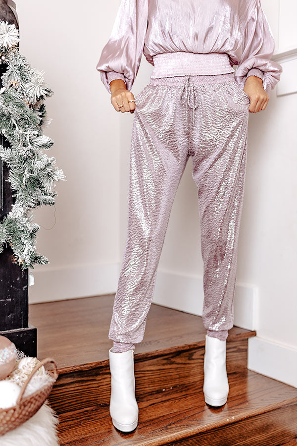 The Maelynn Joggers In Blush Image - 2