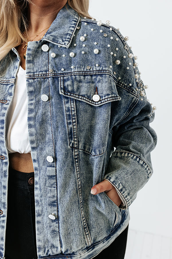 All This Appeal Denim Jacket Curves • Impressions Online Boutique