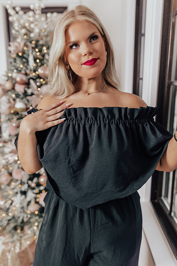 Celebrating In Times Square Jumpsuit in Black Curves Image - 3