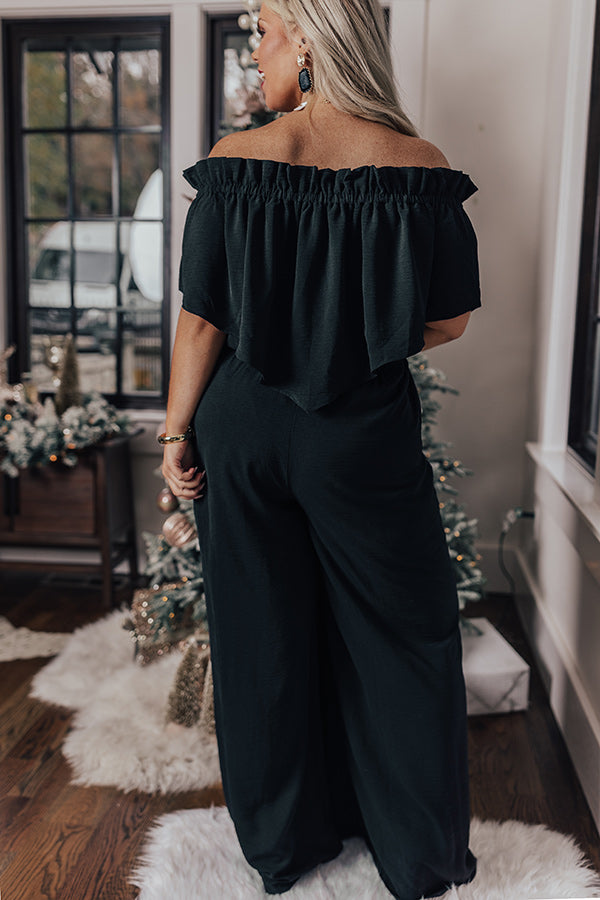 Celebrating In Times Square Jumpsuit in Black Curves Image - 5