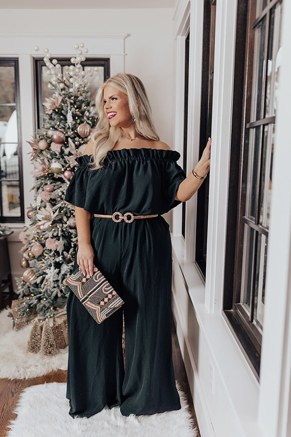 Celebrating In Times Square Jumpsuit in Black Curves Image - 1