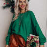 Effortless In Estes Park Shift Sweater In Kelly Green Image - 1