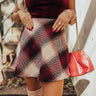 Love And Joy Plaid Skirt Image - 1