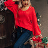 Joy All Around Pom Pom Sweater Image - 1