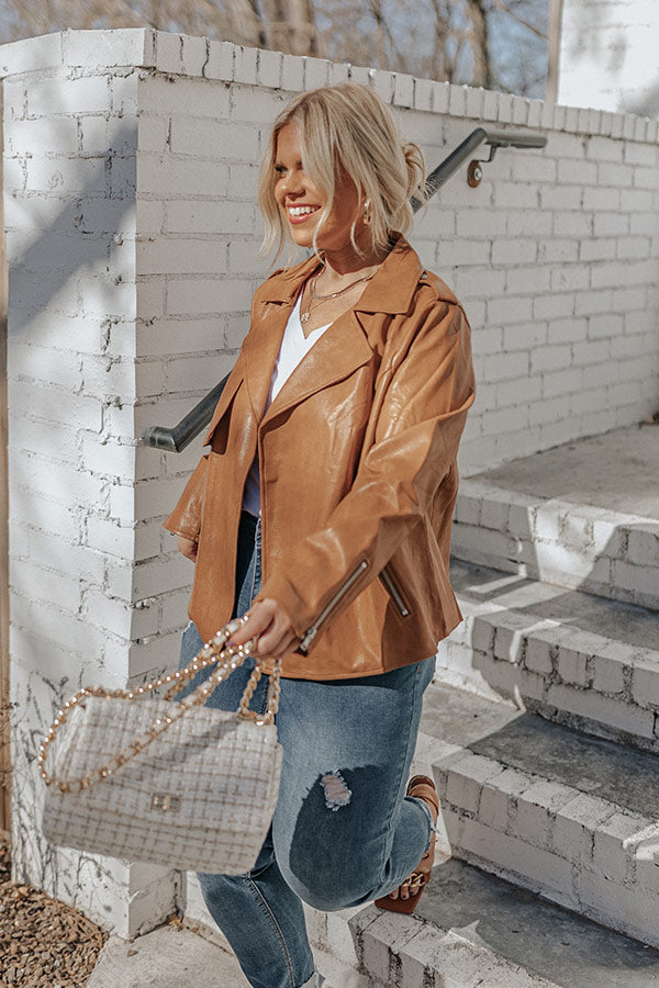 Jeans Outfit Ideas Light Brown Leather Jacket Outfit Fave Song