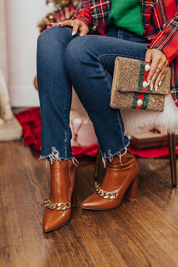 The Nessa Faux Leather Bootie Image - 1